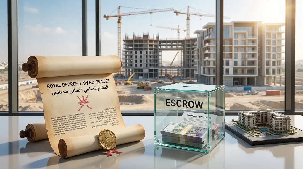 Buying Off-Plan Property in Oman: Escrow Protection and the New 79/2025 Law