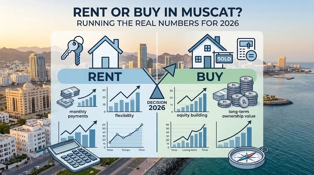 Rent or Buy in Muscat? Running the Real Numbers for 2026