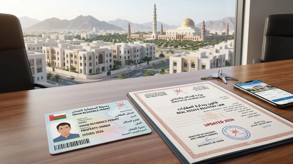 Oman's New Real Estate Registry Law and 'Owner' Residence Permit: What Actually Changed in 2026