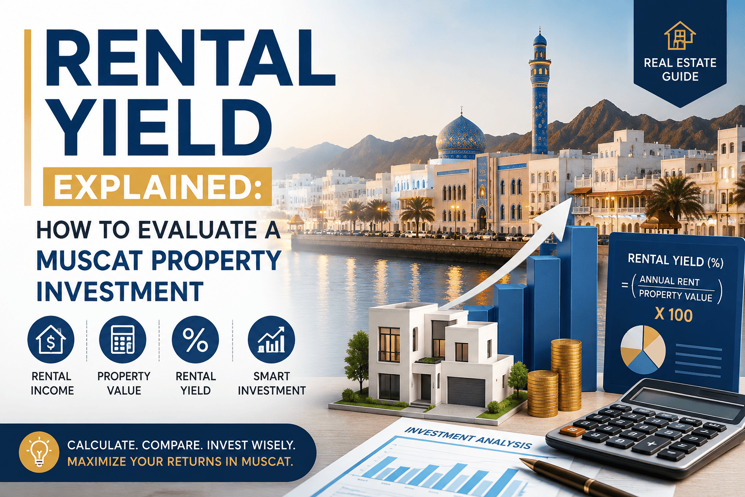 Rental Yield Explained: How to Evaluate a Muscat Property Investment
