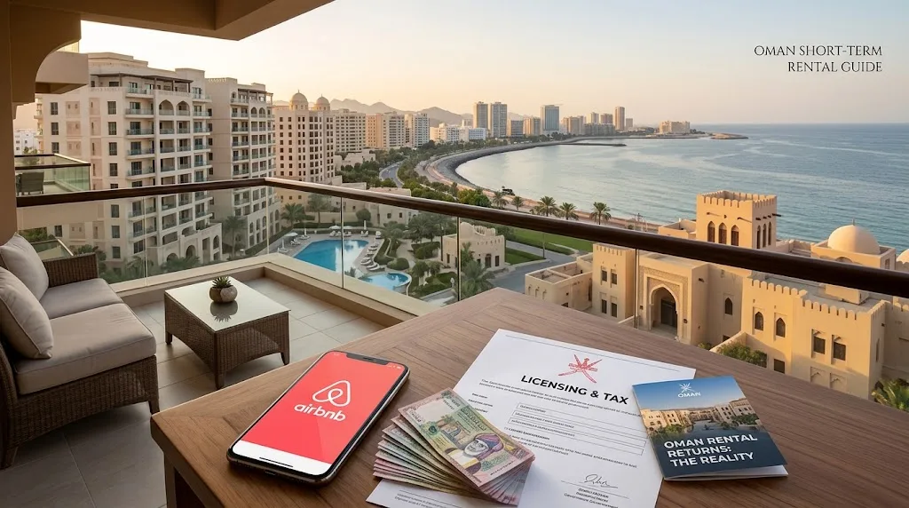 Short-Term Rentals in Oman: Airbnb Licensing, Tax and the Returns Nobody Advertises